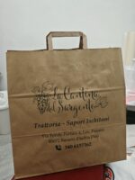 Busta Take Away grande colore avana - immagine 4