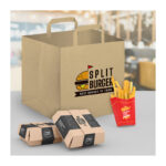 Busta Take Away media colore AVANA - immagine 4